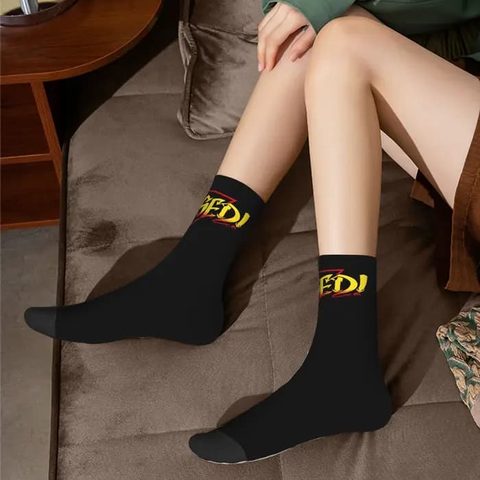 Chaussettes de lutte amusantes Danhausen Cursed pour hommes et femmes