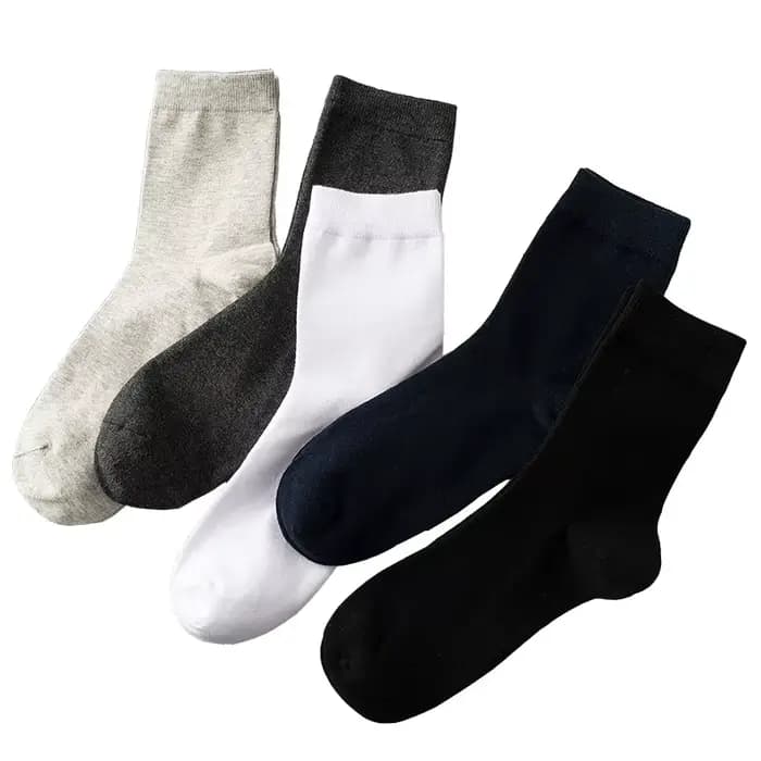 10 paires/lot de chaussettes en coton pour hommes