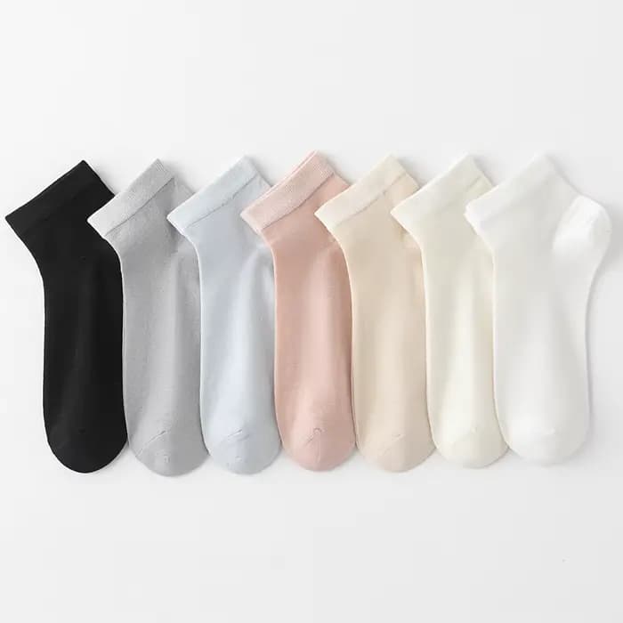 5 paires de chaussettes d'été en soie pour femmes