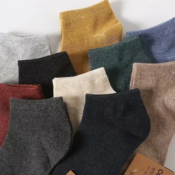 Chaussettes en coton respirantes pour hommes