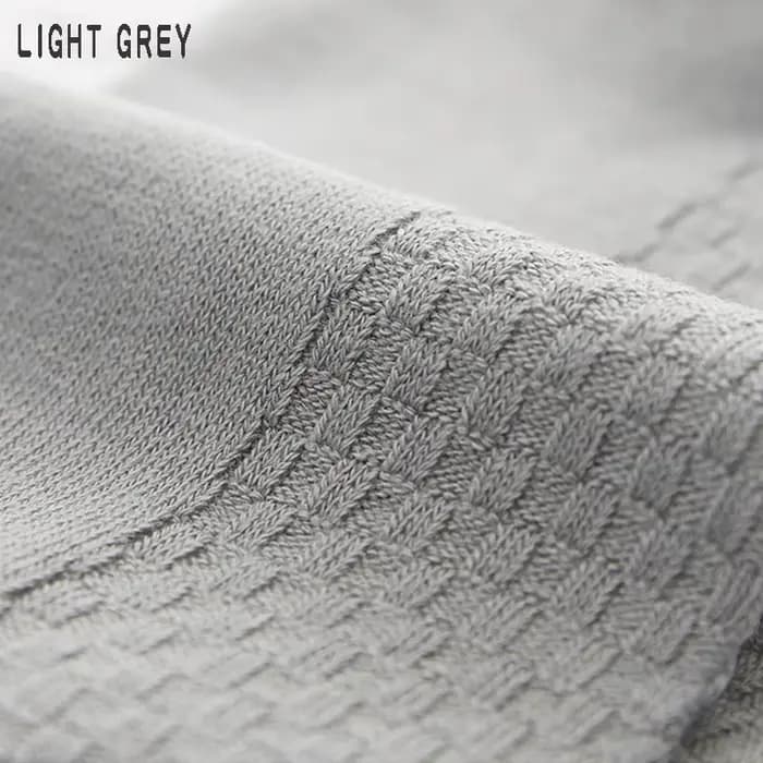 Chaussettes d'équipage d'affaires en fibre de bambou pour hommes
