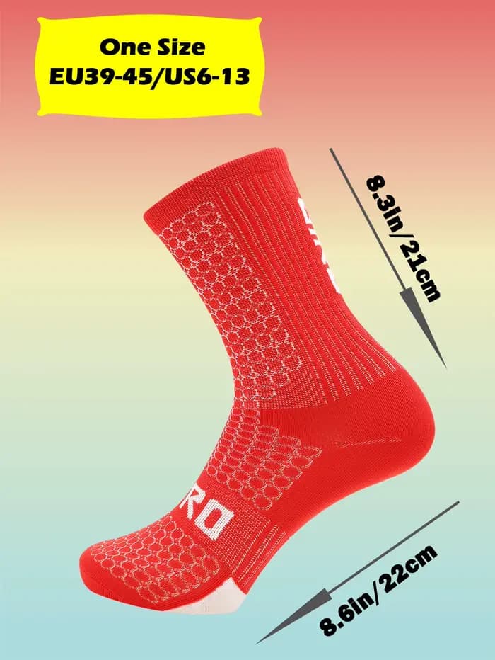 Chaussettes de cyclisme hommes 4 paires/ensemble