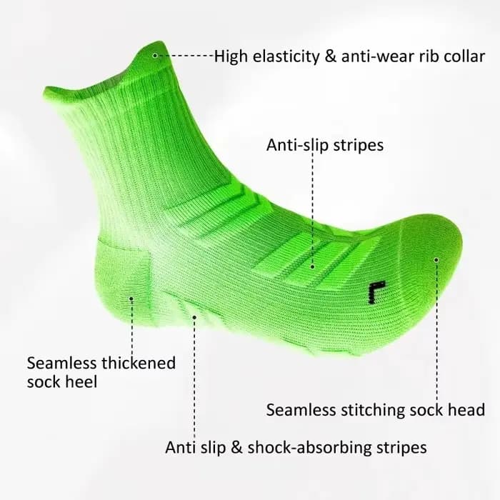Chaussettes de sport résistantes à l'usure pour hommes