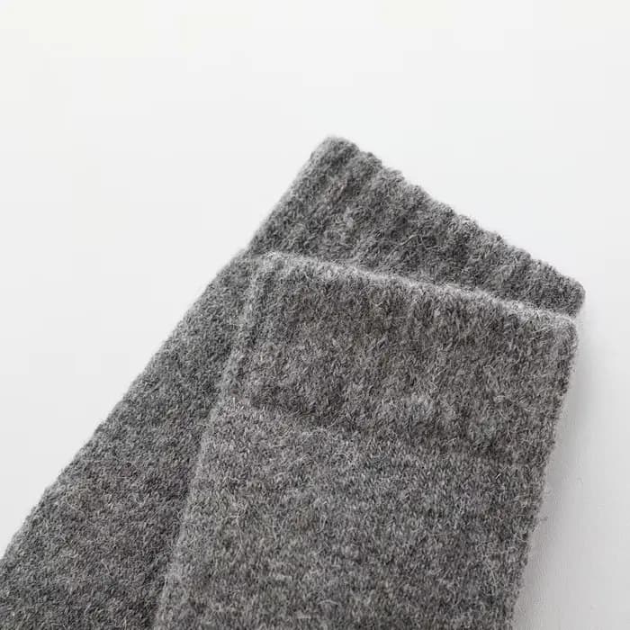 Mâle hommes chaussettes Super plus épais hiver chaud laine mérinos solide
