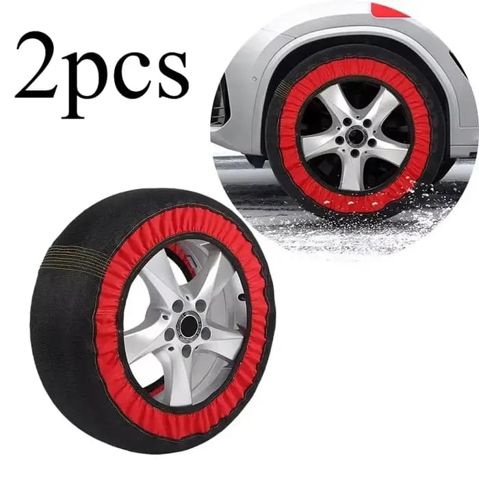 Chaussettes antidérapantes pour voiture, alternative aux chaînes à neige, dispositif de traction pour véhicules automobiles, camping-cars et SUV