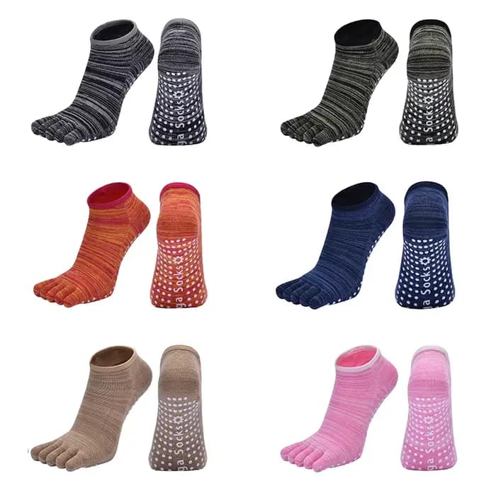 Five Parker-Chaussettes de Pilates en silicone pour femmes