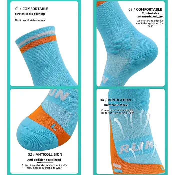 Loogdeel Chaussettes de football professionnelles respirantes