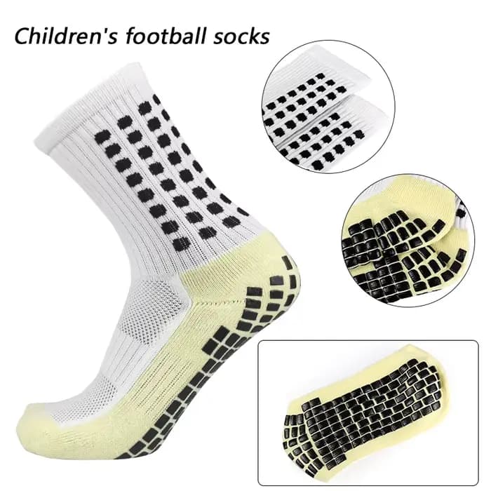 Chaussettes de football respirantes pour enfants et adolescents