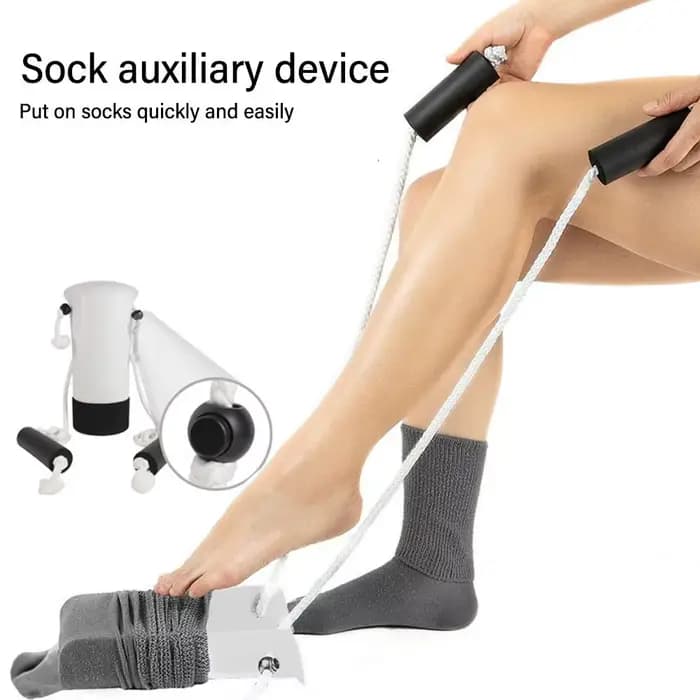 Aide au curseur pour les chaussettes et les bas, extracteur facile, outils d'aide à la chaussette, facile à mettre et à enlever