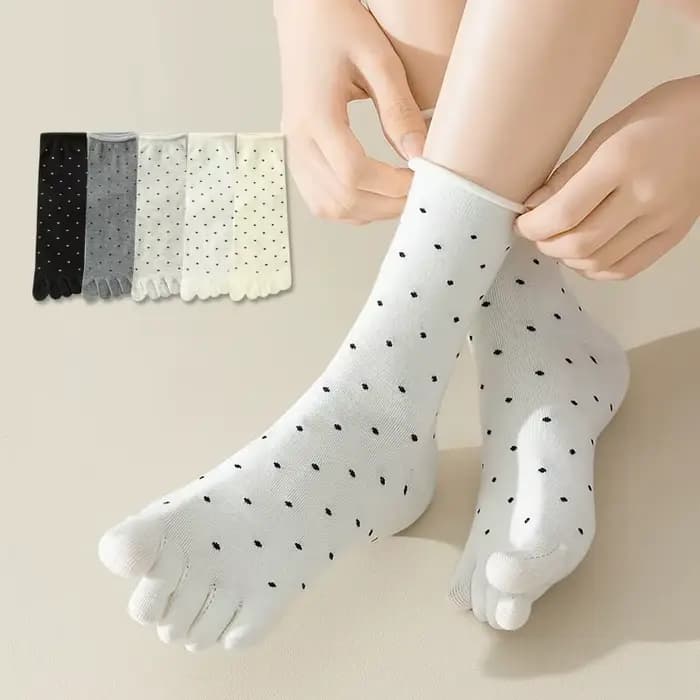 1 Paire de Chaussettes à Cinq Doigts pour Femme