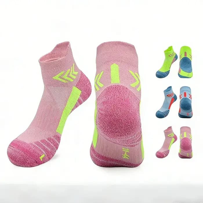 Chaussettes de course professionnelles respirantes pour hommes et femmes