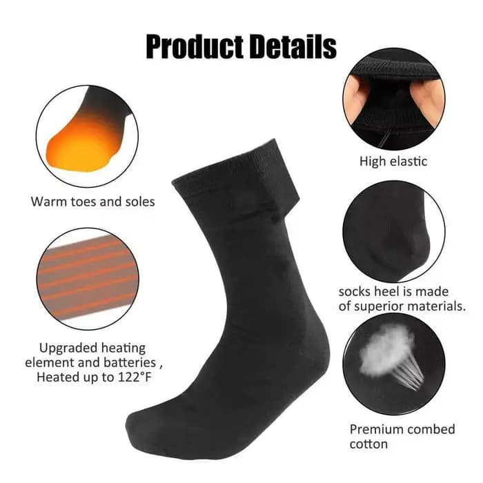 Chaussettes électriques pour hommes