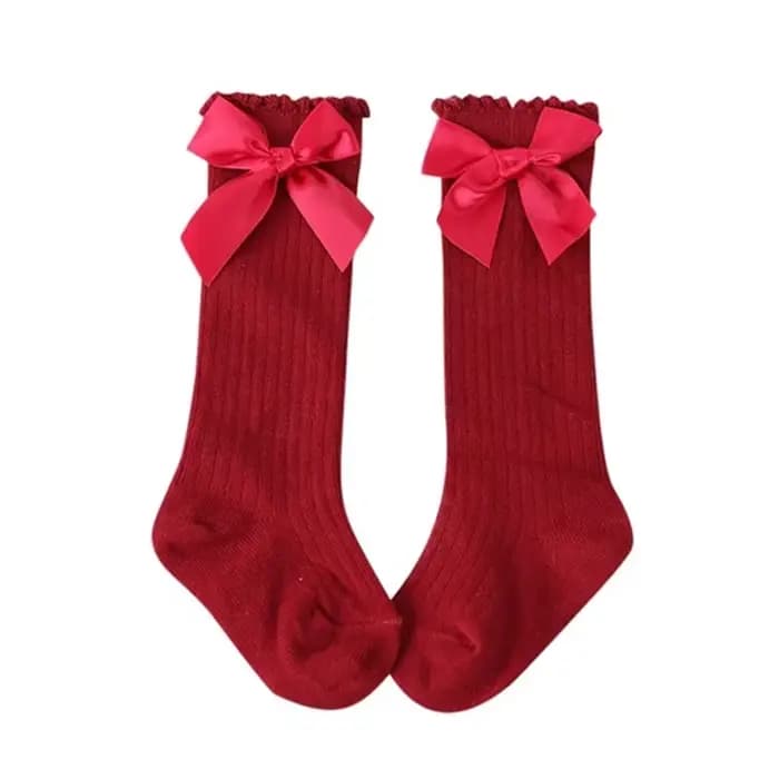 Chaussettes à volants en coton pour femmes et filles