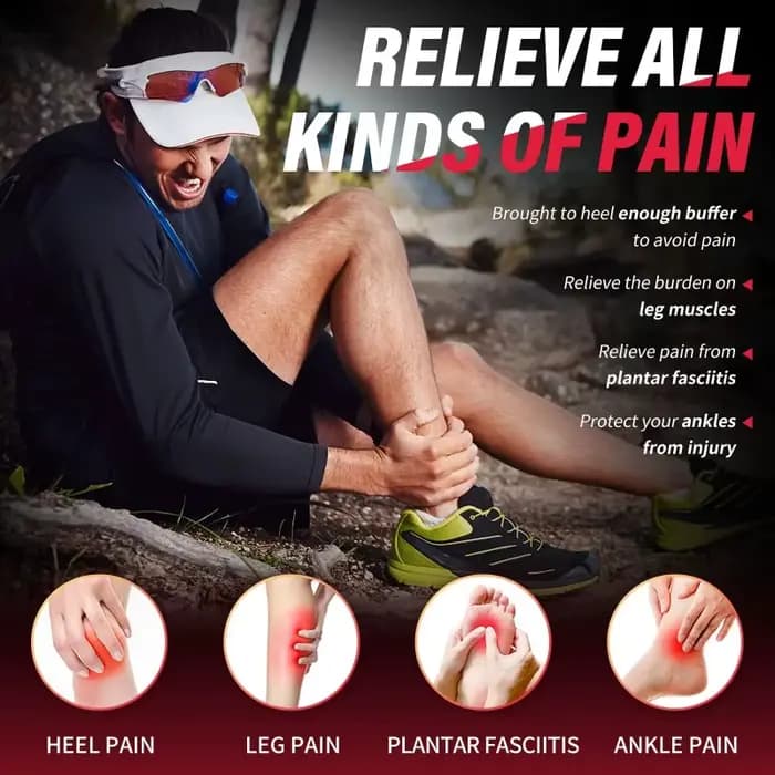 1 Paire de Semelles Orthopédiques Sportives Premium en Gel TPU