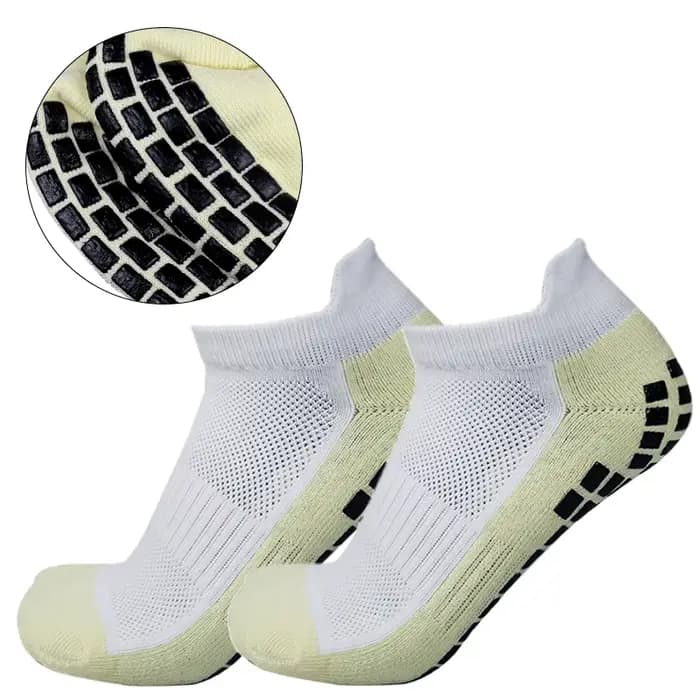 Chaussettes de football respirantes pour hommes et femmes, absorbant la transpiration, courtes, sports de plein air, entraînement de compétition, silicone non ald, 2023