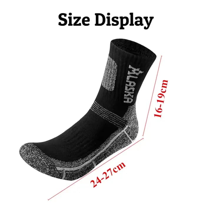 Chaussettes thermiques de sport professionnelles pour hommes