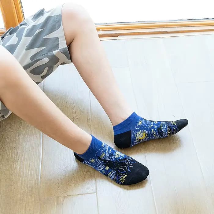 Chaussettes courtes respirantes pour hommes et femmes
