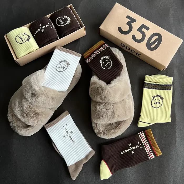 Cantum Jack-Chaussettes en coton pour hommes