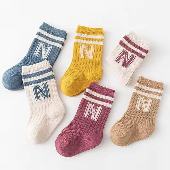 Chaussettes de sport en coton pour garçons et filles