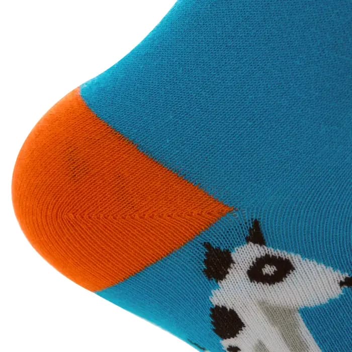 Chaussettes en coton colorées pour hommes et femmes