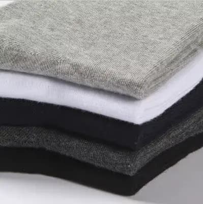 Chaussettes courtes en coton pour hommes