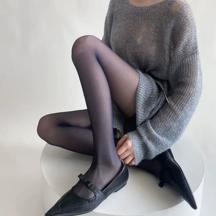Collants colorés en velours pour femmes, Ultra-fins, peau de Nylon, cuisses hautes, Lingerie pour femmes, bonneterie, bas de corps
