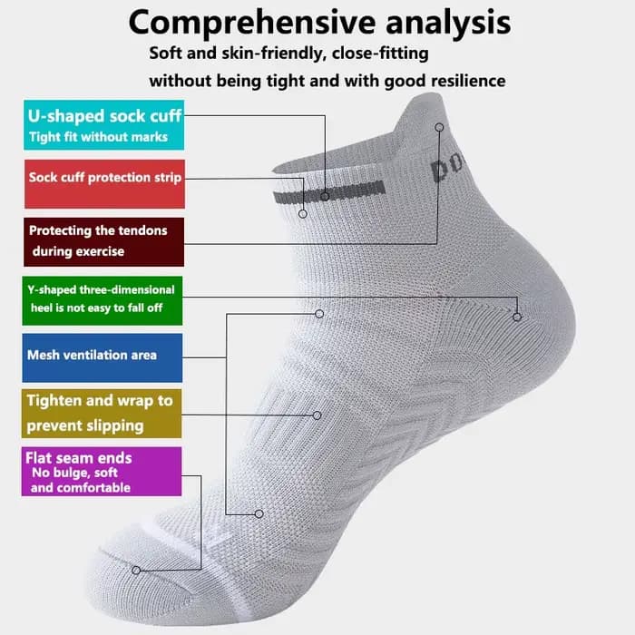 Chaussettes de course Marathon pour hommes et femmes