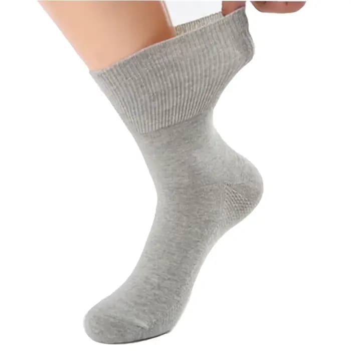 8 paires/lot de chaussettes pour diabétiques