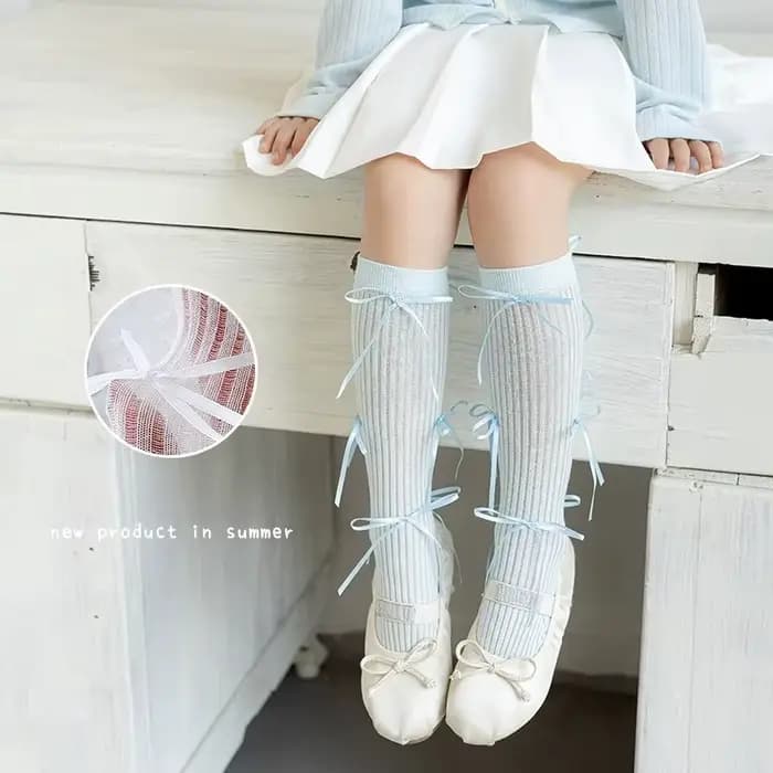 Chaussettes princesse ballerine pour enfants filles