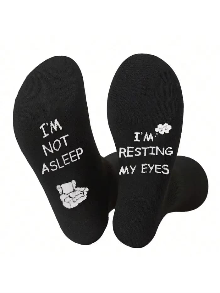 1 paire de chaussettes fantaisie amusantes | Un cadeau unique et amusant pour hommes/chats