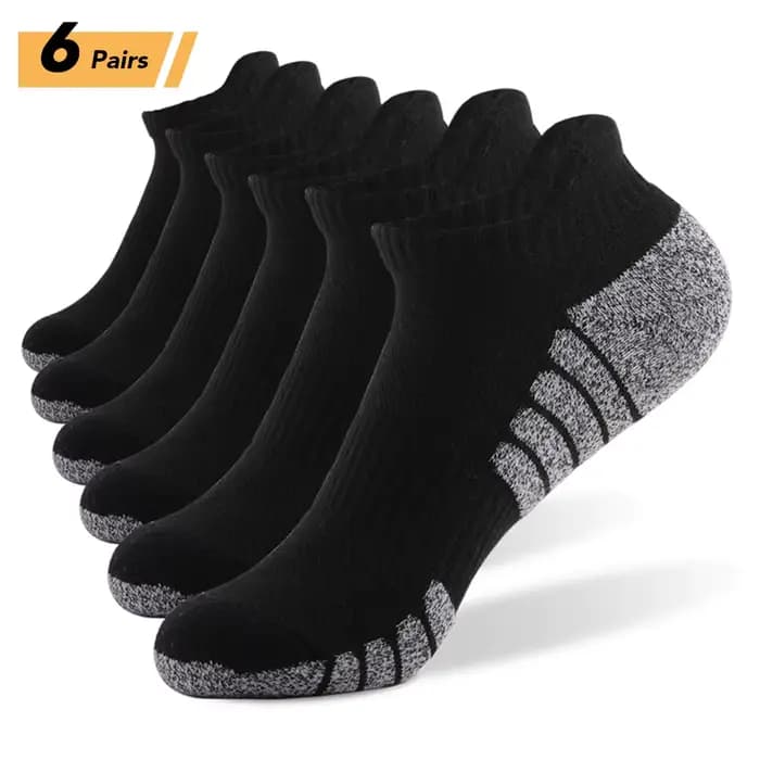 6/12 paires de chaussettes de Sport à la cheville