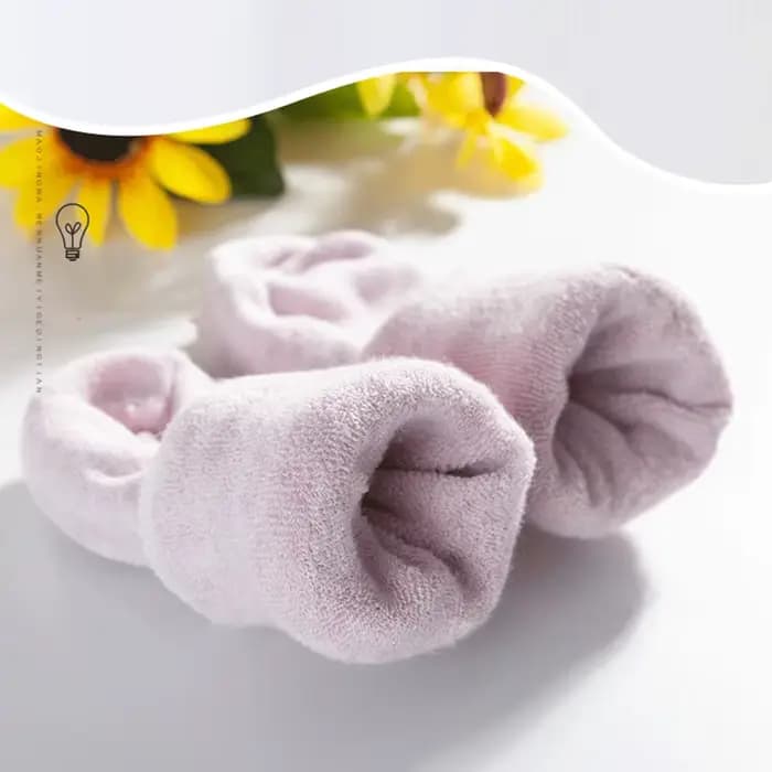 1 paire de chaussettes chaudes d'hiver en laine pour femmes