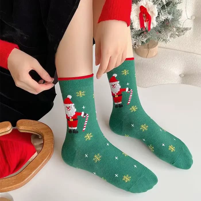 Chaussettes de Noël drôles pour hommes et femmes