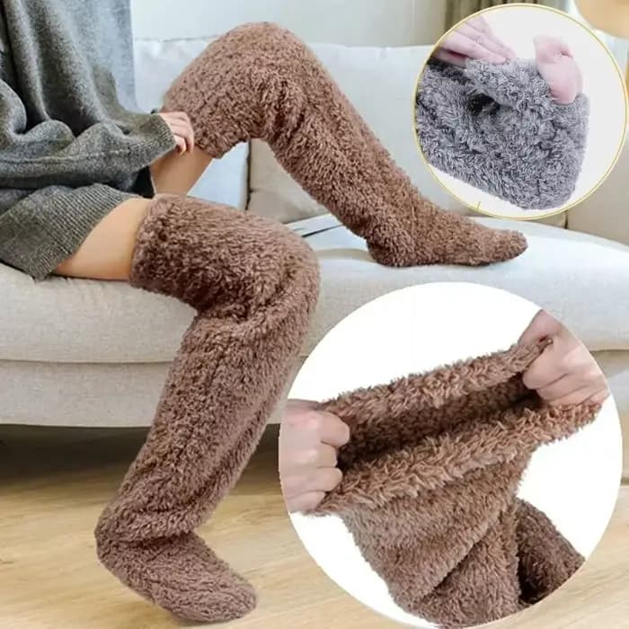 Bas de pieds chauds d'hiver pour femmes et hommes