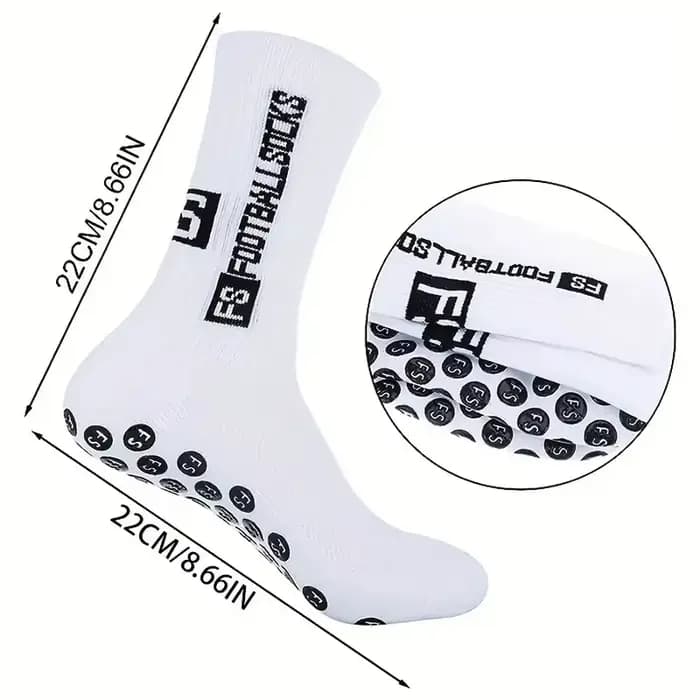 3 paires ensemble anti-dérapant chaussettes de Football pour hommes Sports de plein air poignée chaussette