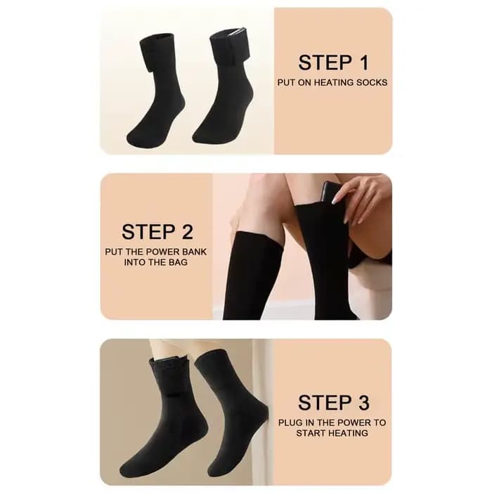 Chaussettes électriques pour hommes