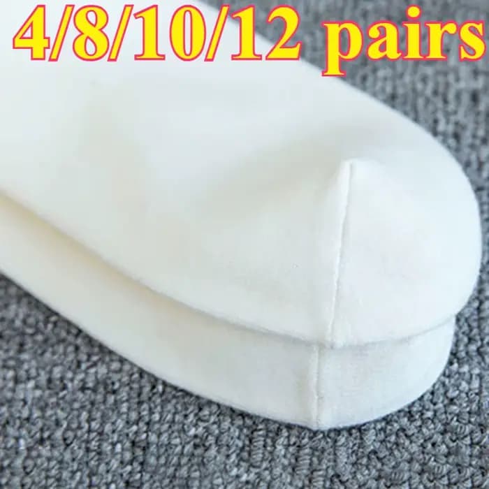 4/8/10/12 paires de nouvelles chaussettes en coton pour hommes nouveaux styles chaussettes noires pour hommes d'affaires doux respirant automne printemps pour étudiant Mle