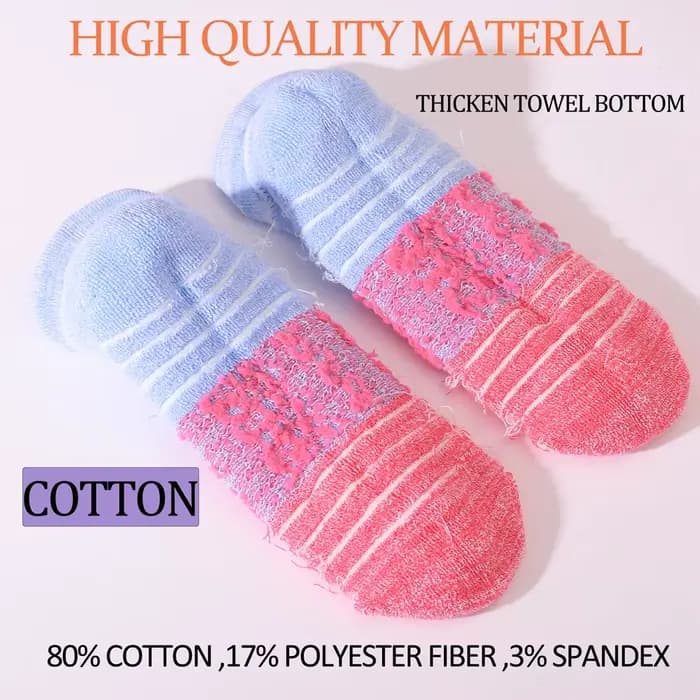 3 paires de chaussettes de course antidérapantes pour femmes