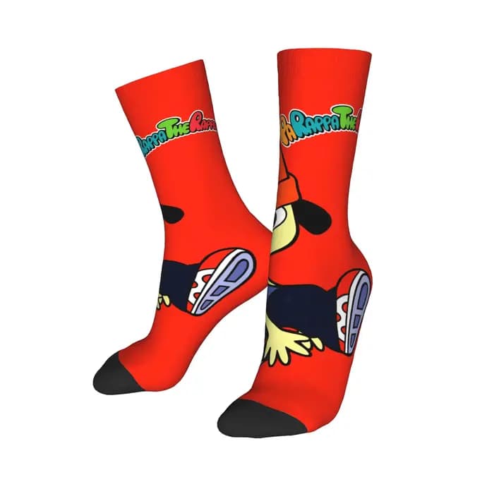 Parappas The Rappers Stockings Chaussettes de loisirs imprimées