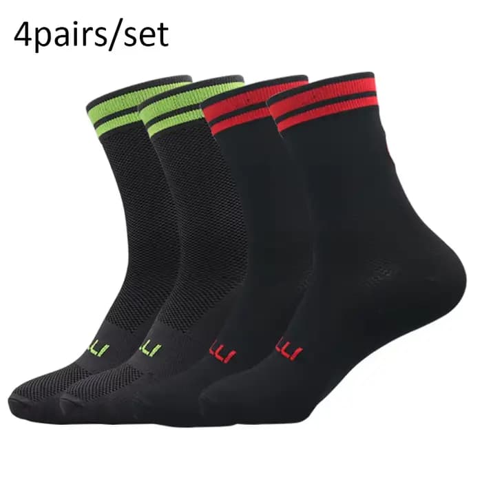 4 paires de chaussettes de Sport respirantes de haute qualité pour la course/vélo de montagne/sport de plein air