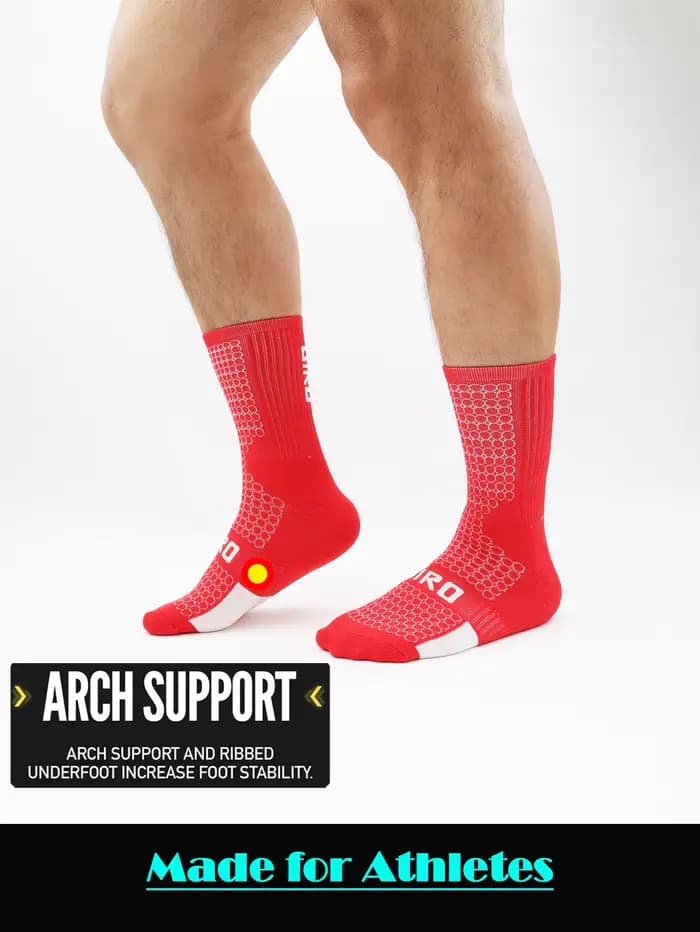 Chaussettes de cyclisme hommes 4 paires/ensemble