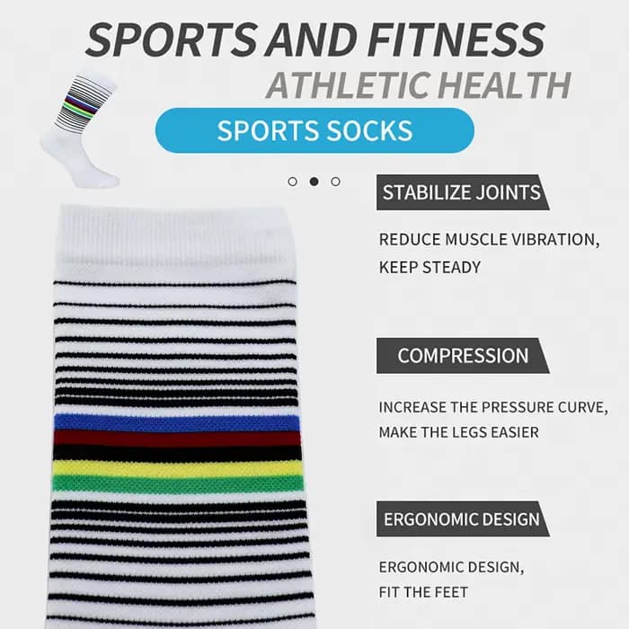 Chaussettes de sport à séchage rapide pour hommes et femmes