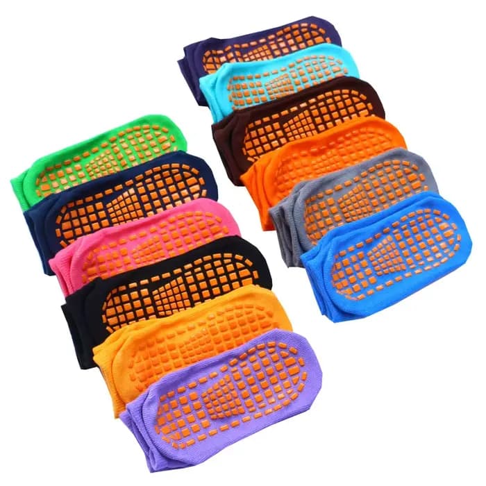 12 paires/lot chaussettes Trampoline adulte et enfant