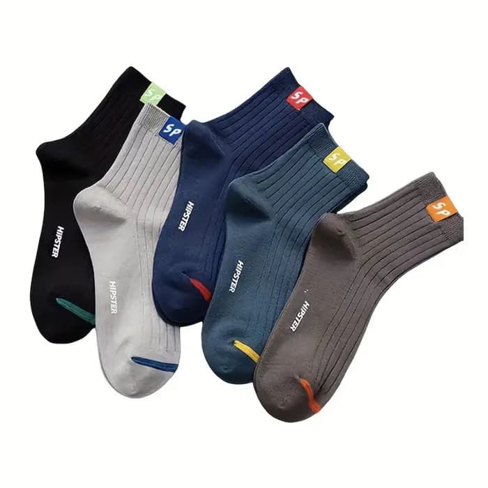 5/10/15/20 paires hommes chaussettes respirant coton bas de sport confortable