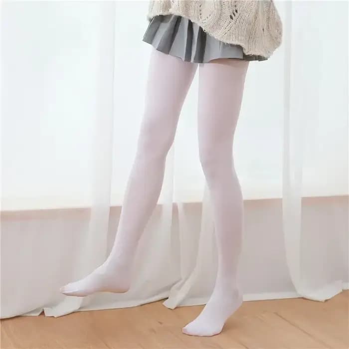 Collants Lolita blancs de Style japonais pour femmes