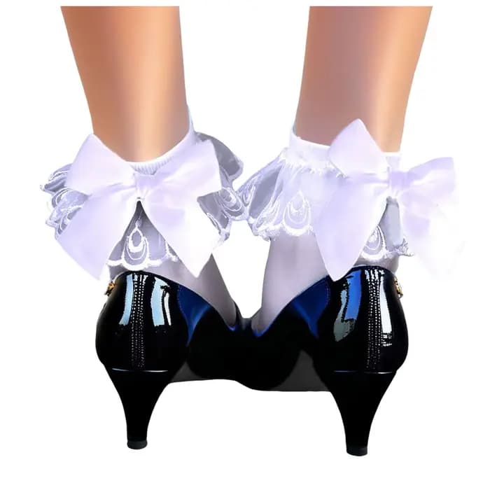 Chaussettes de cheville en dentelle pour femmes