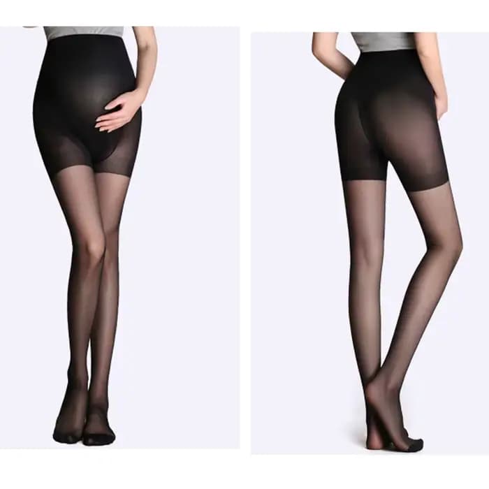 Collants de maternité collants de grossesse sur le ventre