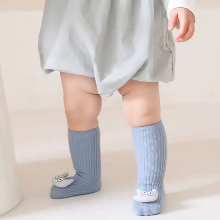 Chaussettes antidérapantes pour bébés garçons et filles