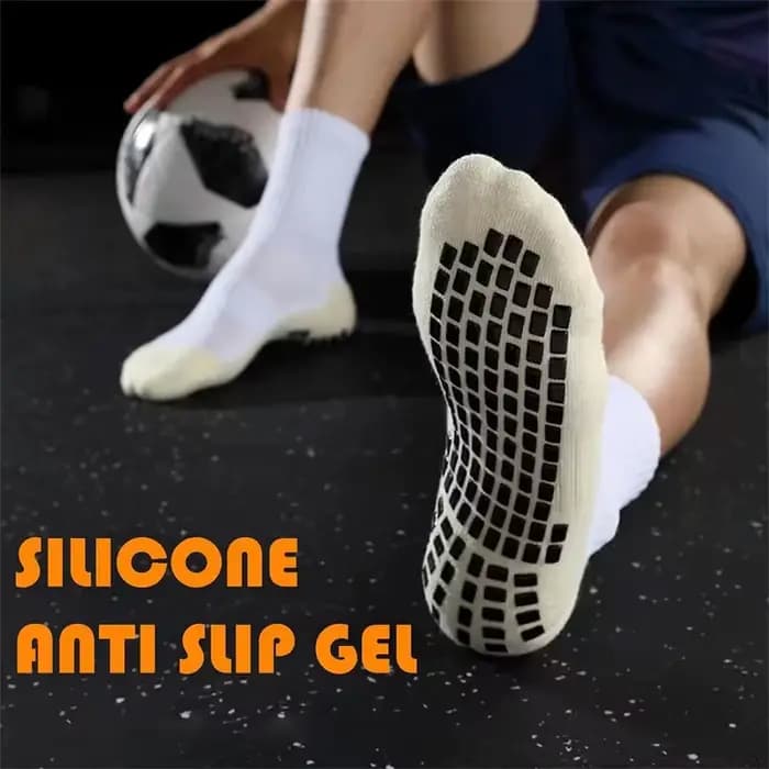 1/4 paires anti-dérapant Football femmes hommes Sport de plein air Grip