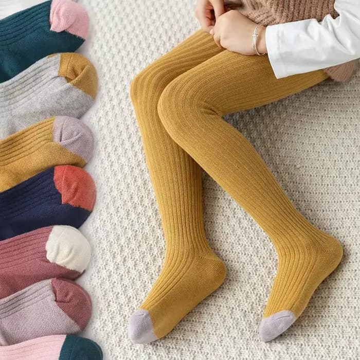 Bébé fille collants